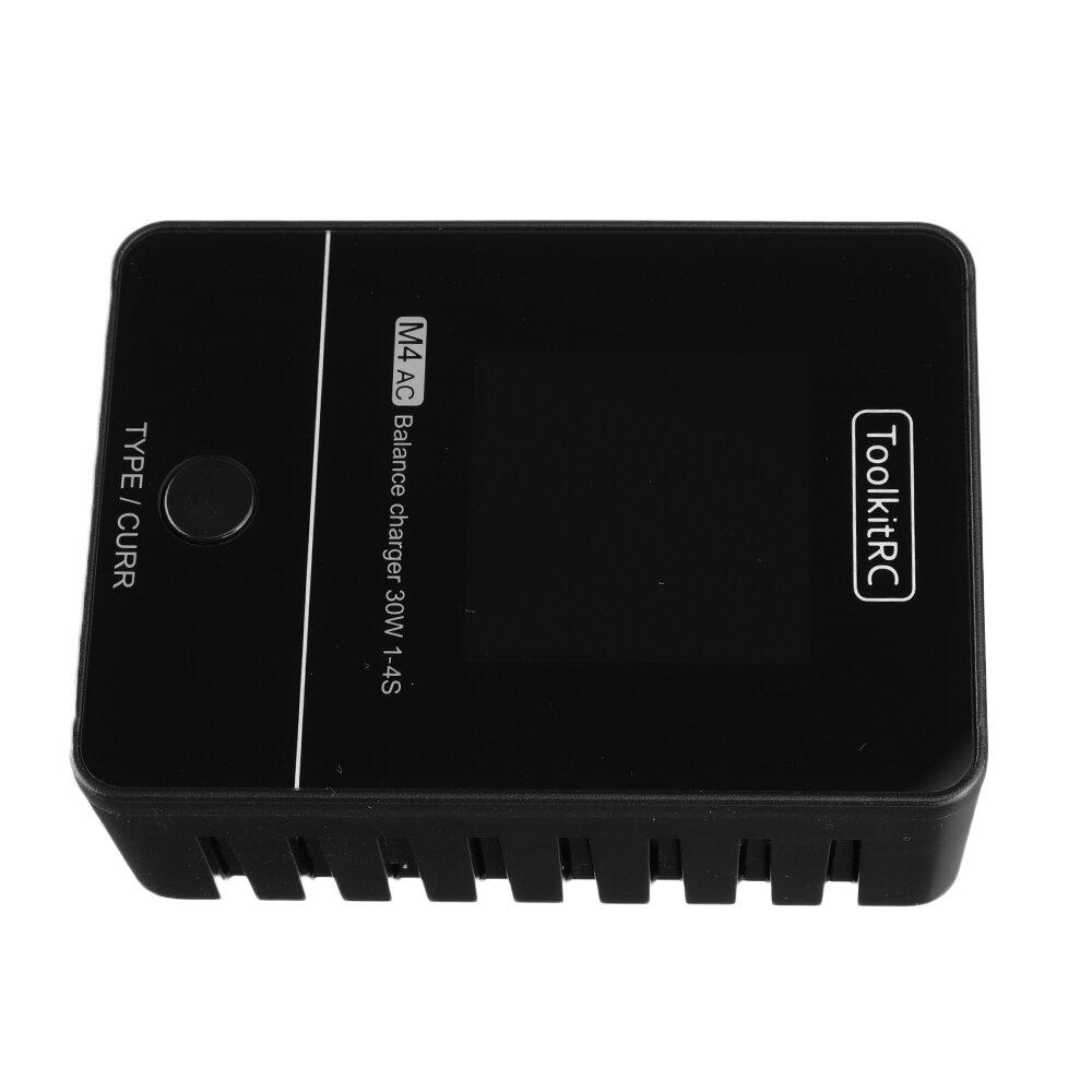 ToolkitRC M4AC 30W 2.5A 2-4S AC Smart Charger- XT60