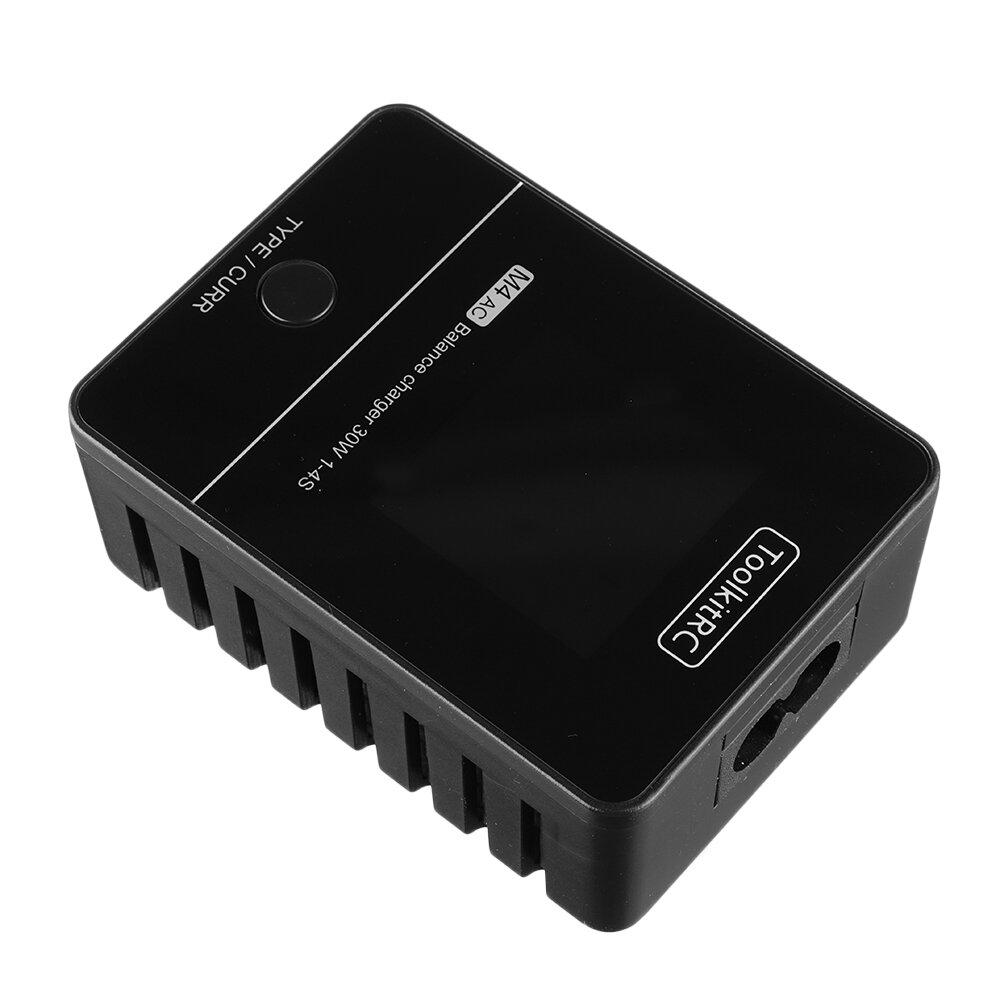 ToolkitRC M4AC 30W 2.5A 2-4S AC Smart Charger- XT60