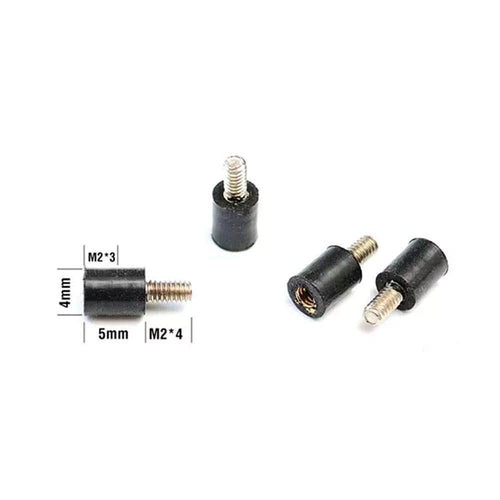 Matek M2 x 5mm Anti-Vibration Standoff Soft Mount 4 pack - RaceDayQuads