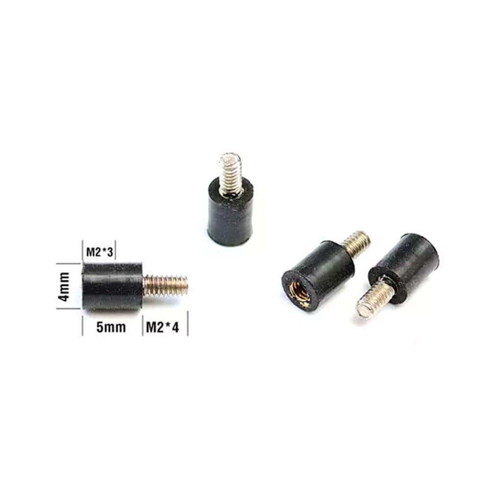 MATEK Hardware Matek M2 x 5mm Anti-Vibration Standoff Soft Mount 4 pack