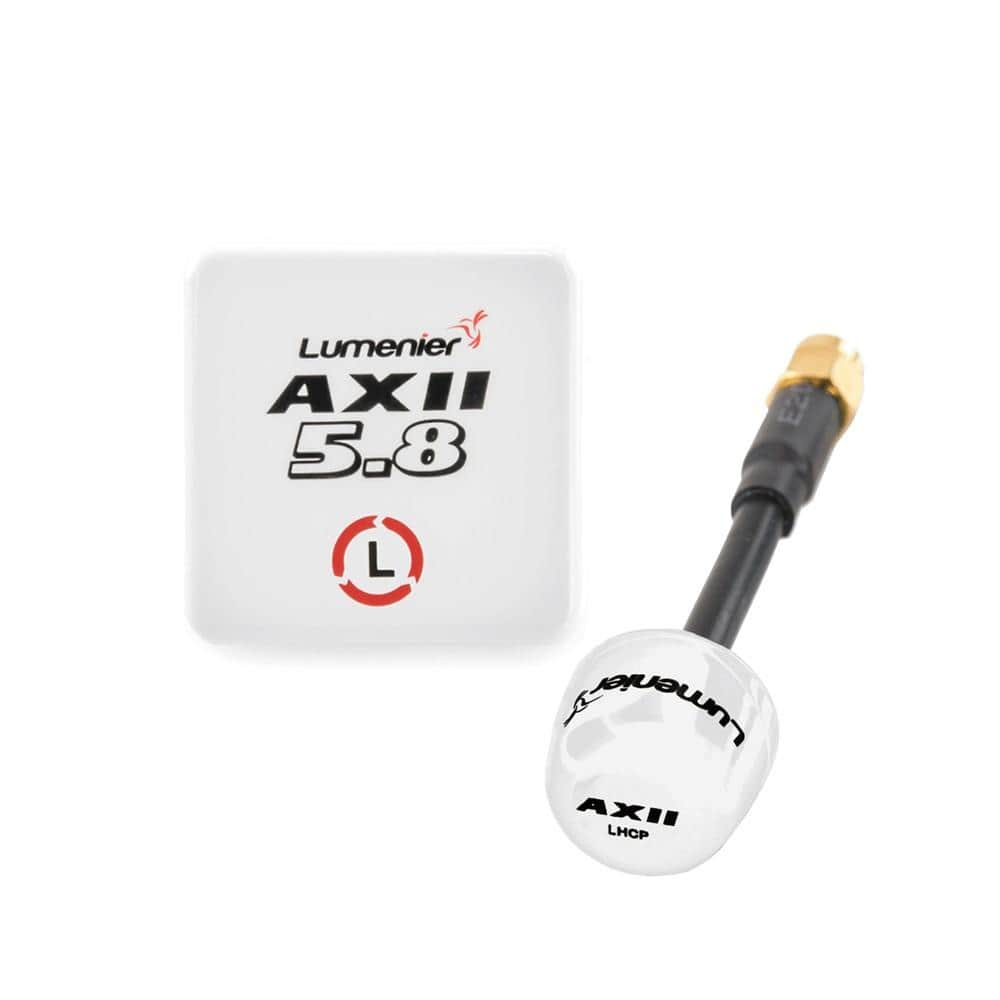 Lumenier AXII 2 5.8GHz Diversity Receiver Antenna Bundle - RHCP or LHCP - RaceDayQuads