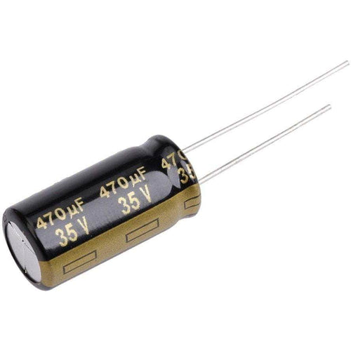 Panasonic 470uF 35V Low ESR Capacitor for ESC Noise Reduction - RaceDayQuads