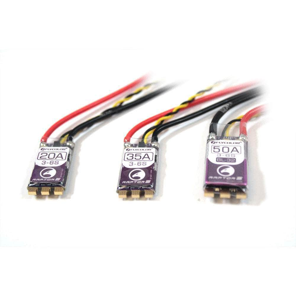 Flycolor Raptor5 32Bit 3-6S 25A or 35A Individual ESC - Choose Version