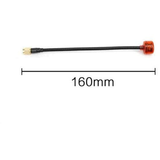 RUSHFPV Antenna RUSHFPV Cherry Ultra Extended 5.8GHz SMA Antenna  (2pc) - Transparent Red - Choose Your Polarization