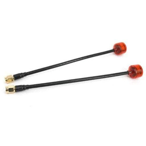 RUSHFPV Antenna RUSHFPV Cherry Ultra Extended 5.8GHz SMA Antenna  (2pc) - Transparent Red - Choose Your Polarization