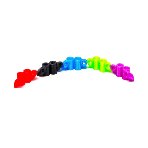 45° RX Antenna Tube Holder for Standoff 2 Pack - 3D Printed TPU - Choose Your Color - RaceDayQuads