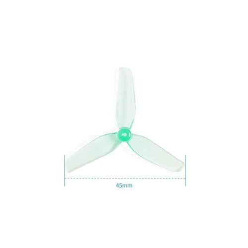 SUB250 Prop Sub250 HQ 51mm Tri-Blade 2" Micro/Whoop Prop for Nanofly20  4 Pack (1.5mm Shaft)