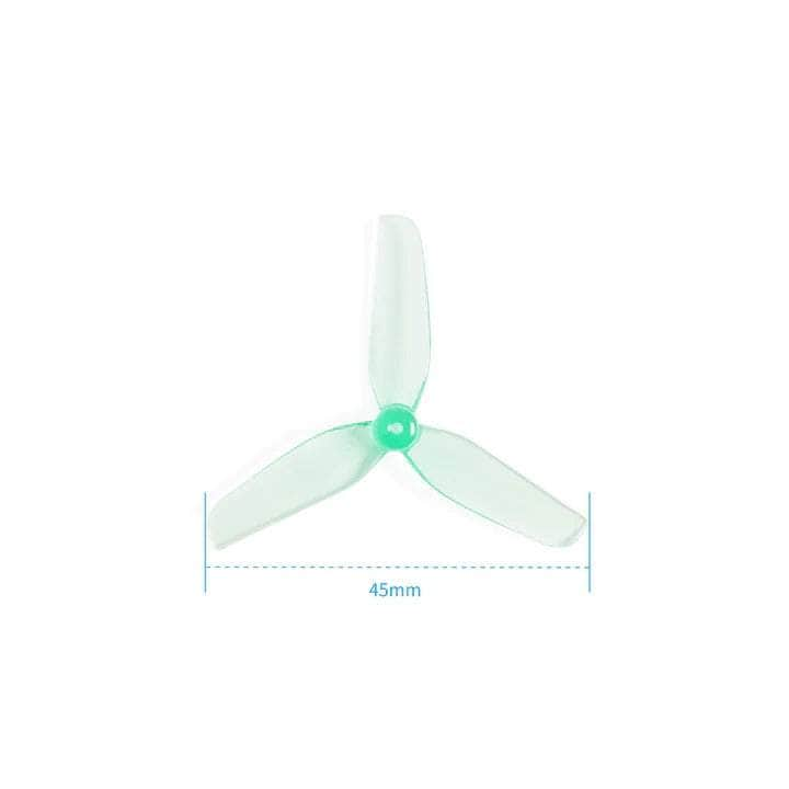 SUB250 Prop Sub250 HQ 51mm Tri-Blade 2" Micro/Whoop Prop for Nanofly20  4 Pack (1.5mm Shaft)