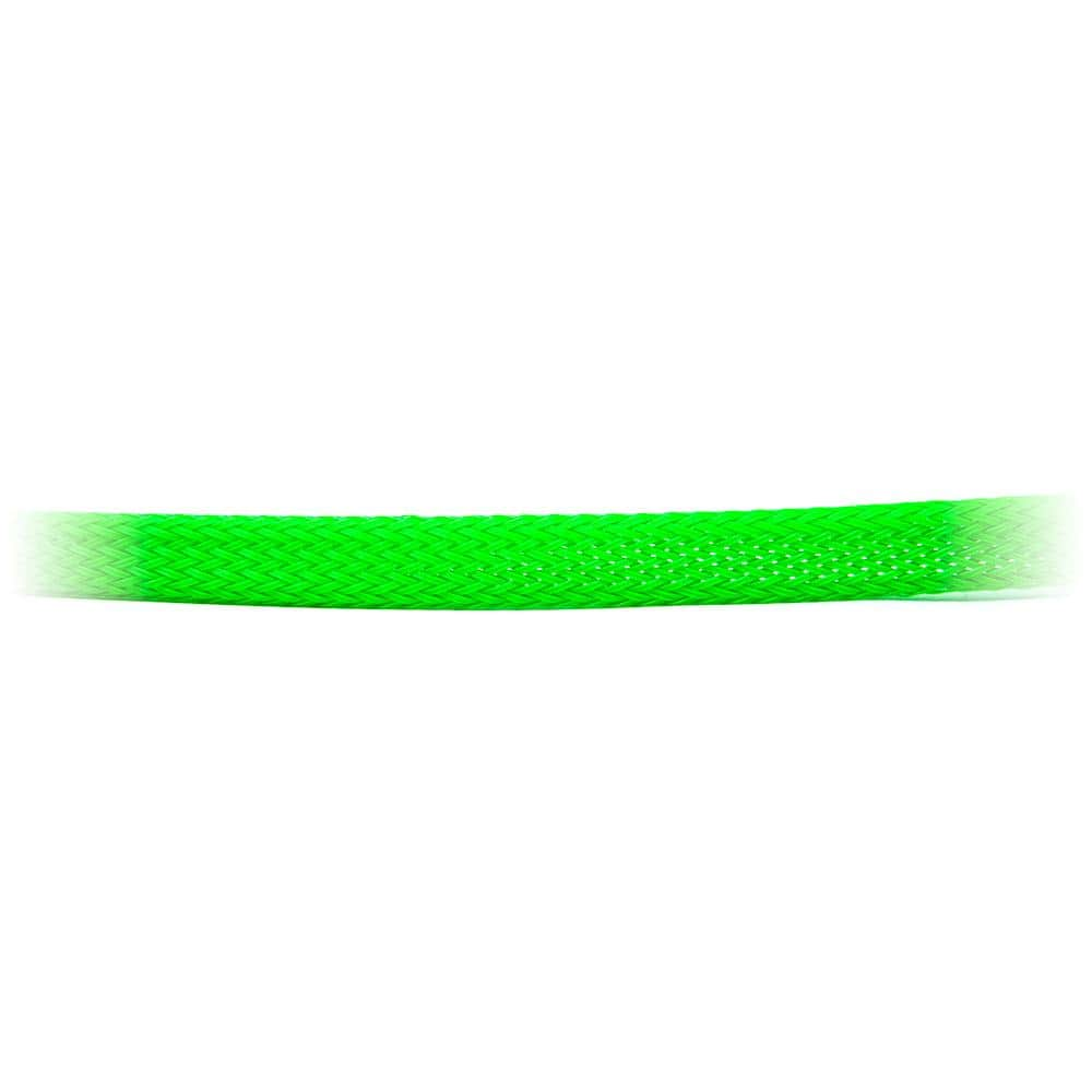 TECHFLEX Hardware Bright Green RDQ 3/8'' x 2ft. Braided Mesh Wire Wrap for ESC and Motor Wires