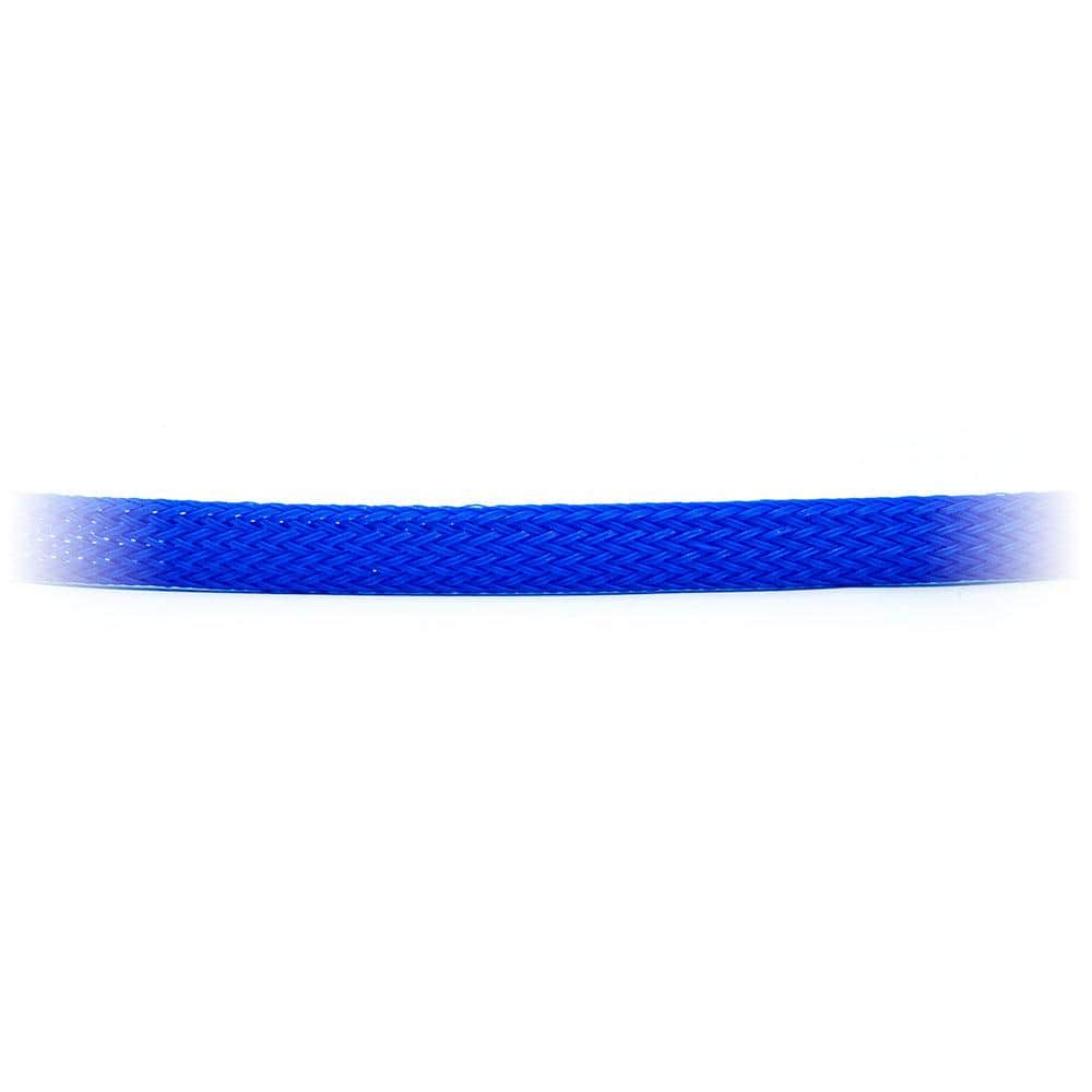 TECHFLEX Hardware Neon Blue RDQ 3/8'' x 2ft. Braided Mesh Wire Wrap for ESC and Motor Wires