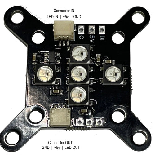 TINYSLEDS LED TinysLEDs PodLite V2 20x20 & 30x30 RGB LED Board w/ Connectors