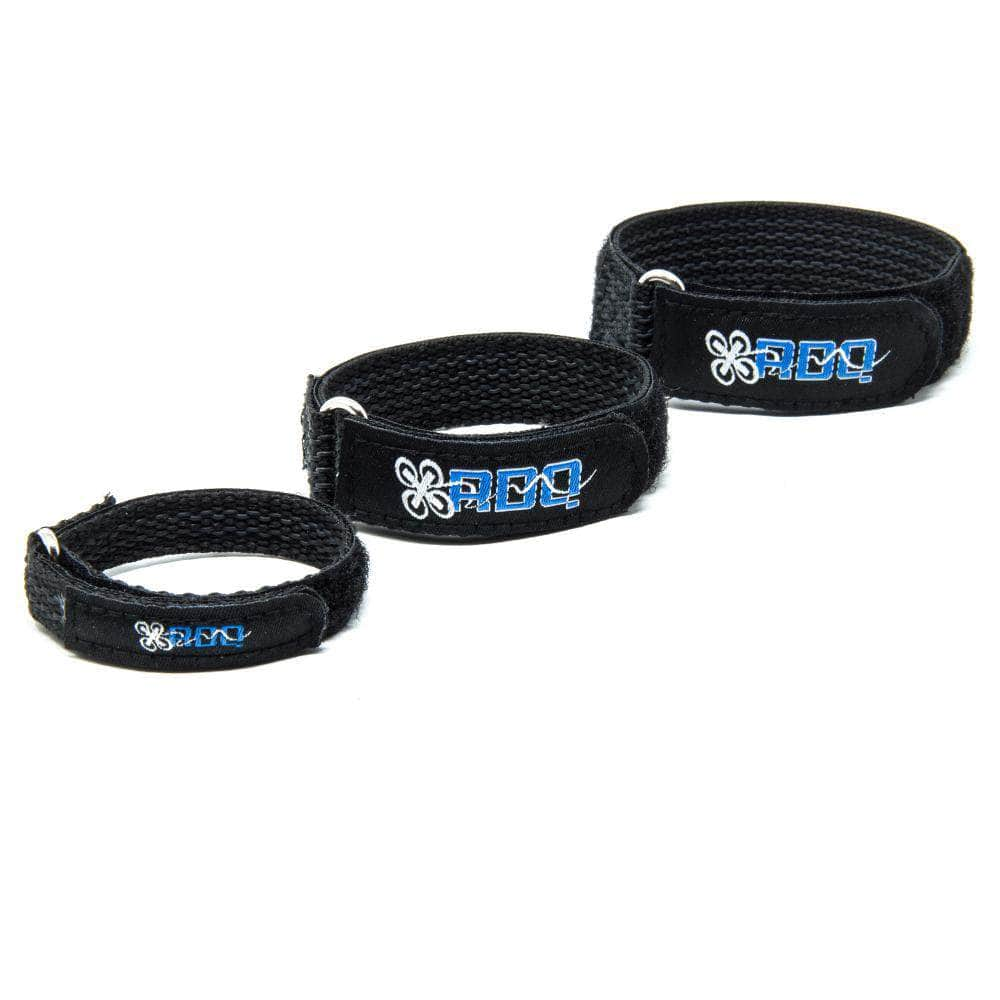 VICTOPE Strap RDQ 180mm Kevlar Micro Battery Strap w/ Woven Rubber Grip & Metal Buckle (3PK)