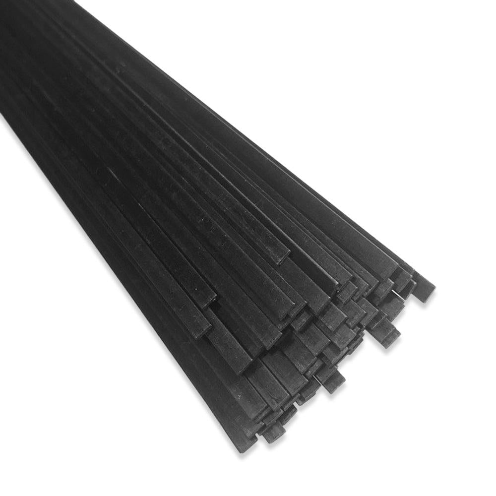 WINDCATCHERRC Hardware 3 x 0.6 x 1000mm 1 Meter Carbon Fiber Strip (1pc) - Choose Your Size