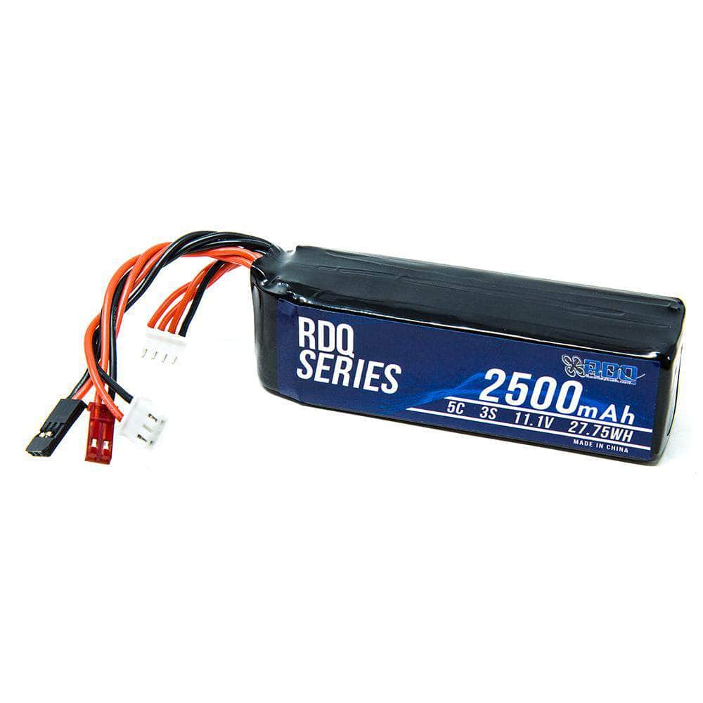 RDQ Series 11.1V 3S 2500mAh 5C LiPo Battery for Taranis X9D w/ XT60 Adapter - RaceDayQuads